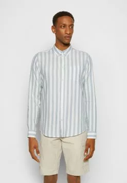 Pier One Skjorter - Light Blue/white -Pier One Butik 0c06c9a57bc44614a69cf800bec2de11