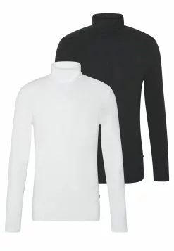 Pier One 2 PACK - Langærmede T-shirts