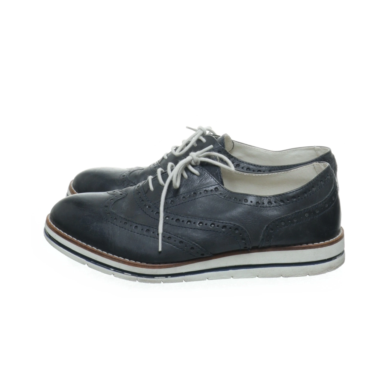 Pier One Derby Sko Blå SHOES-EU-40 Mand 3 Pier One Derby Sko Blå SHOES-EU-40 Mand - Billede 3